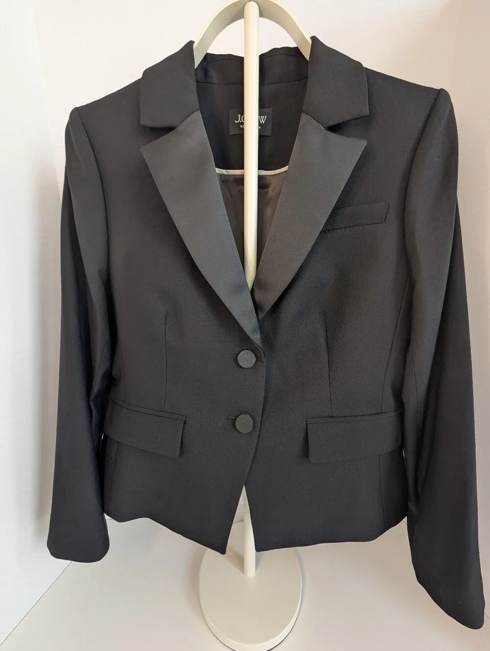 J. Crew Collection Shrunken-fit blazer in Italian tuxedo wool